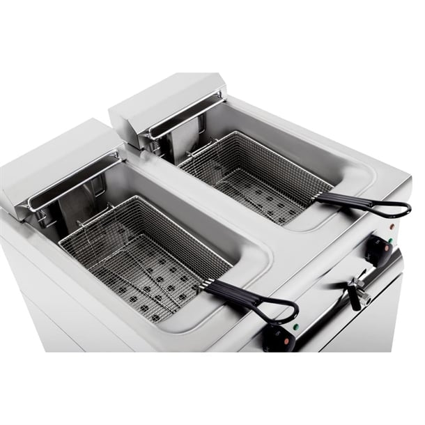 Twin Tank Electric Fryer