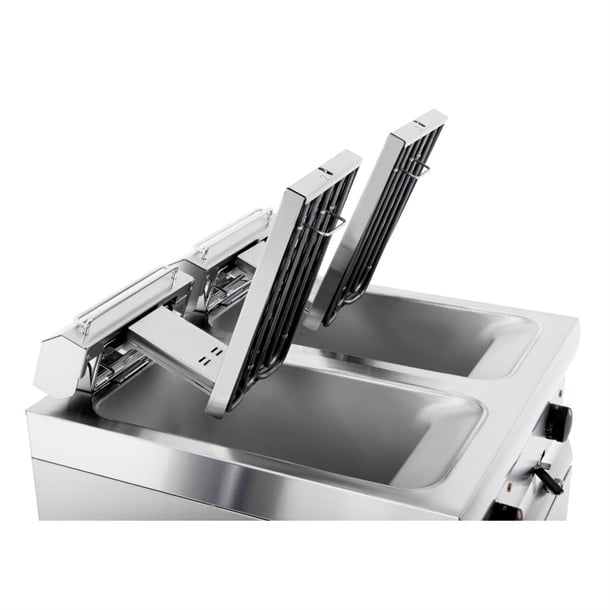 Twin Tank Electric Fryer