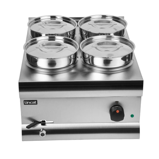 Bain-marie with 4 Container