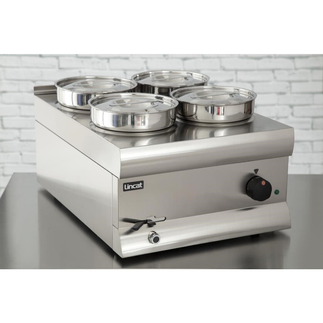 Bain-marie with 4 Container