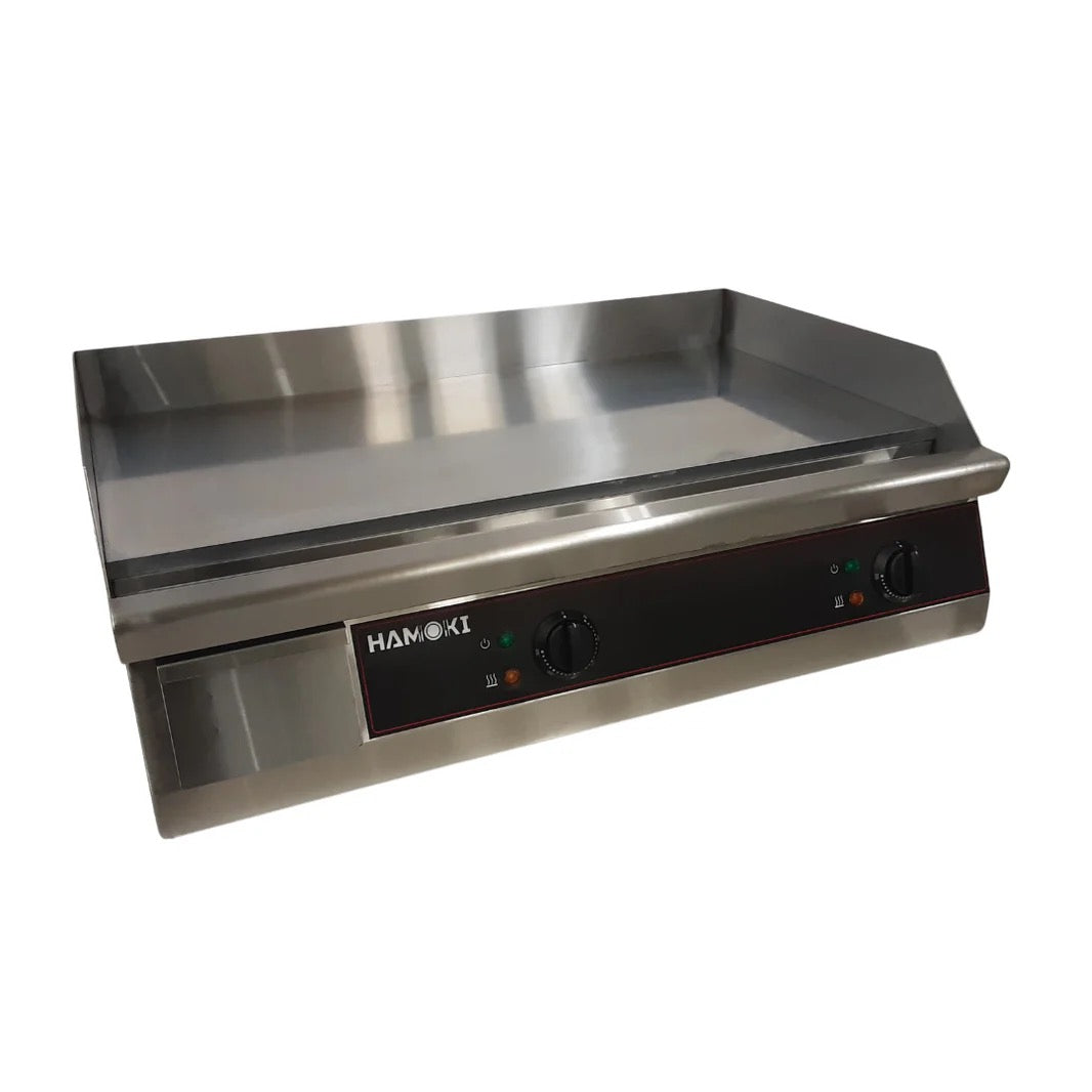 Electric Countertop Chrome Plated Griddle- Flat 76cm