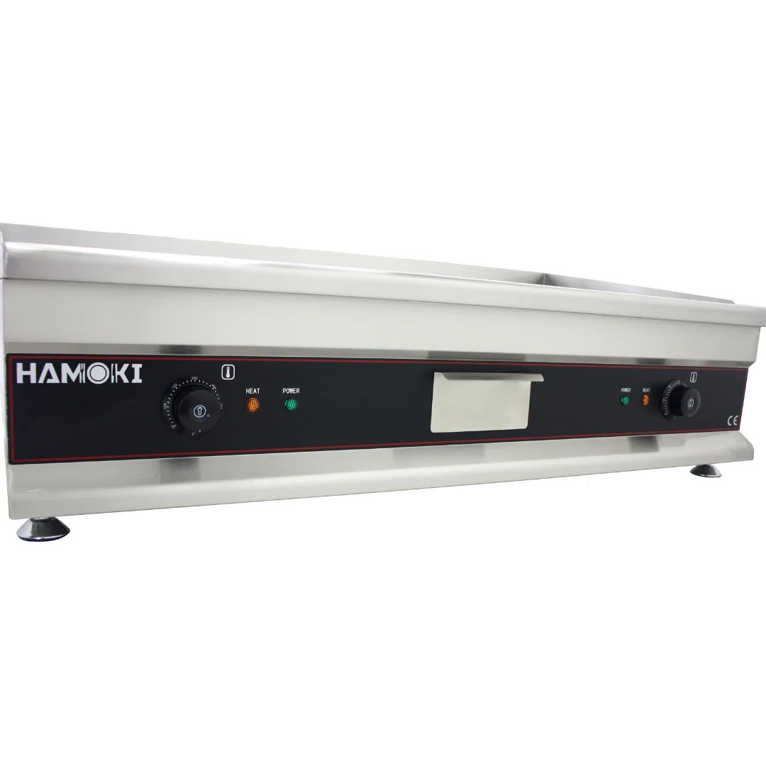 Electric Countertop Chrome Plated Griddle - Flat 100cm