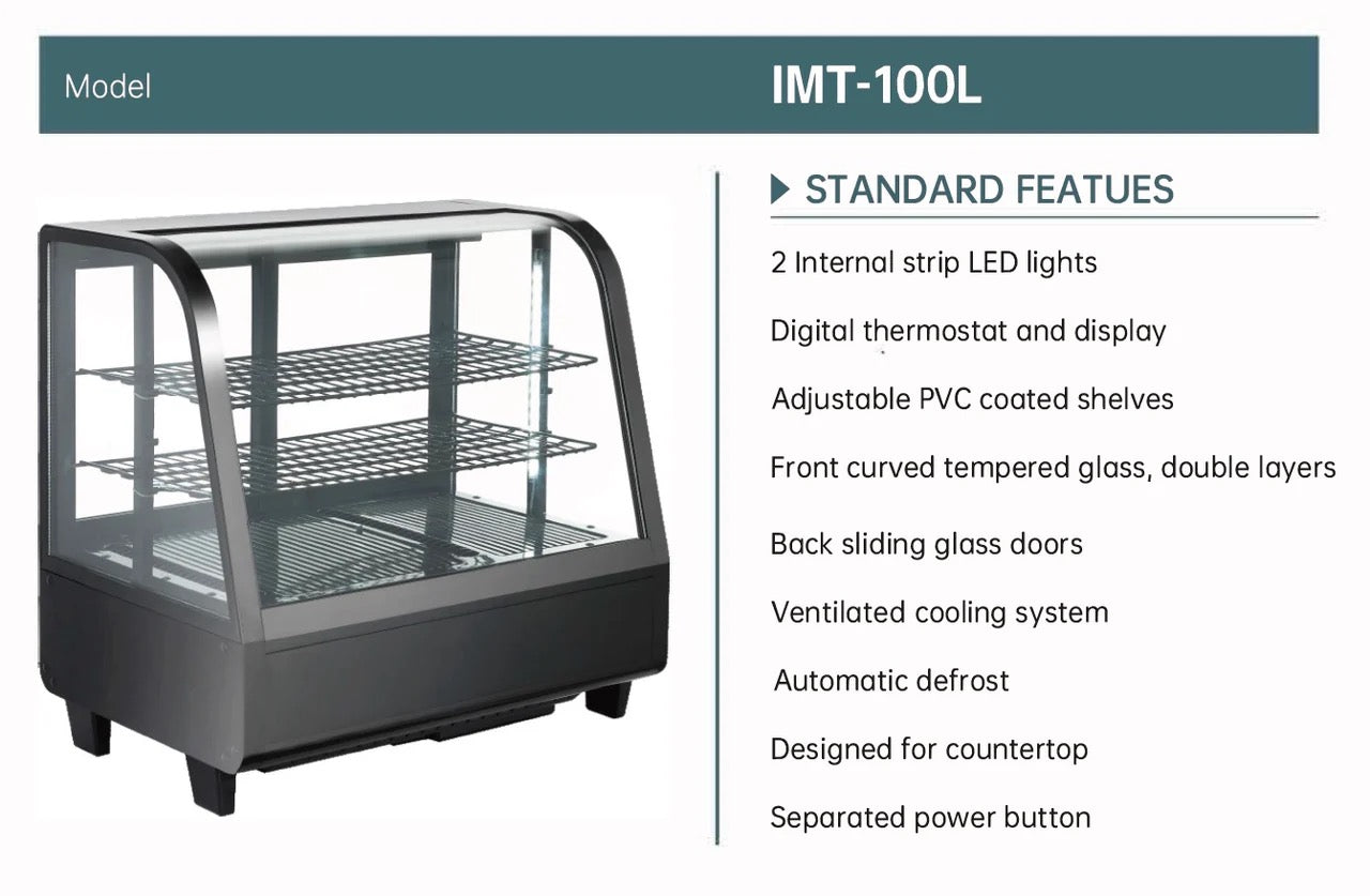 Countertop Display Cooler - 100L