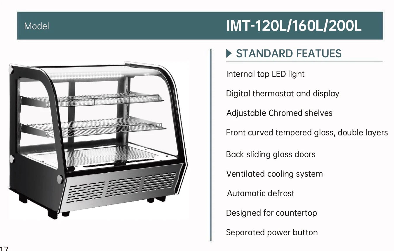 Countertop Display Cooler - 160L