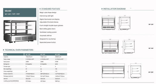 Countertop Display Cooler -160F