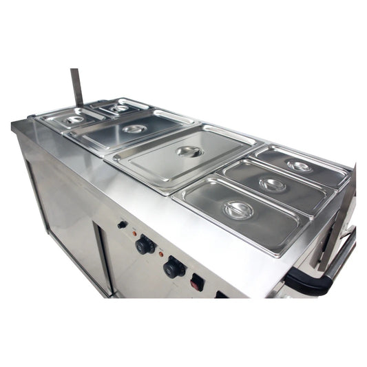Food Warmer Cart with Light