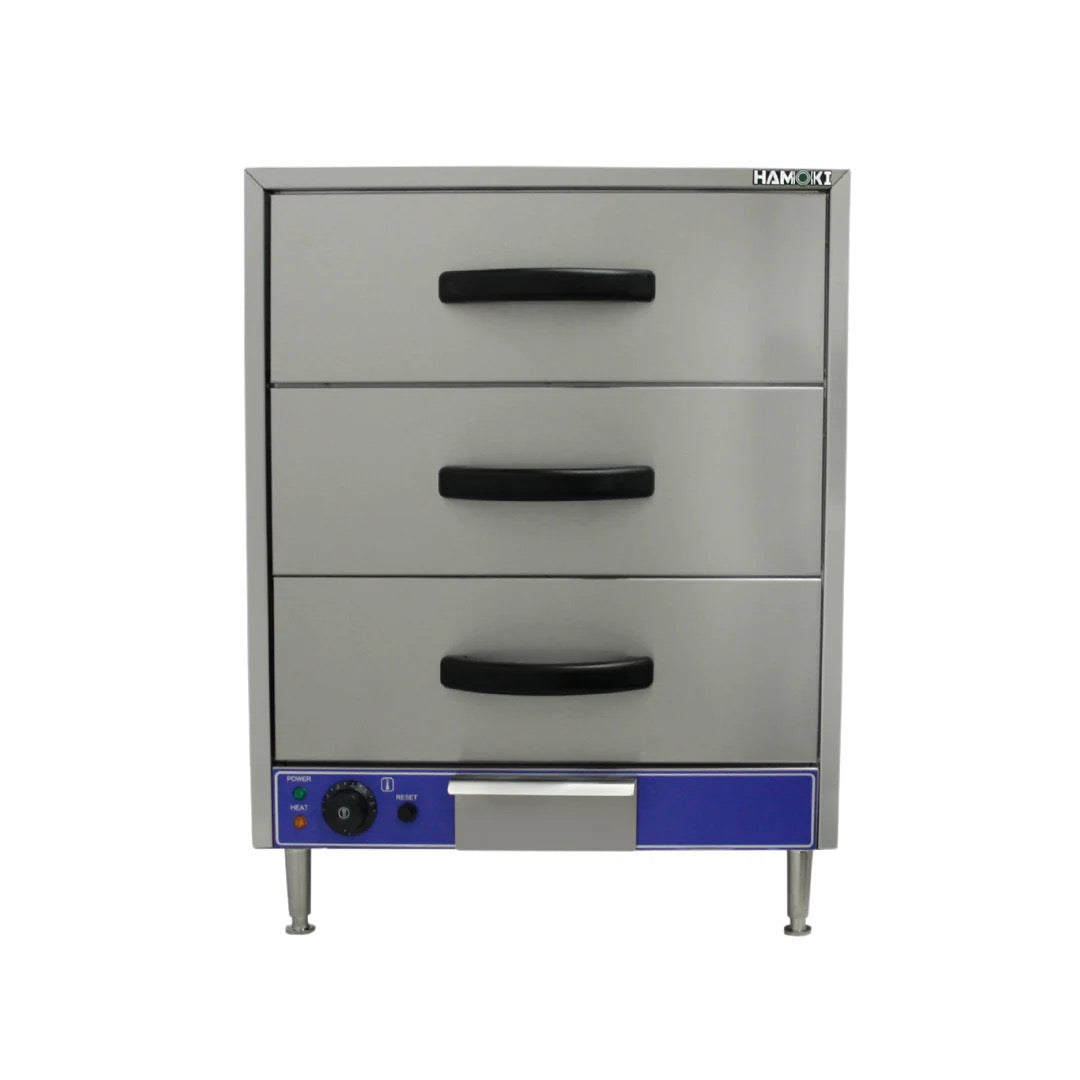Food Warmer Drawer with 3 Drawers (Wet Heat)