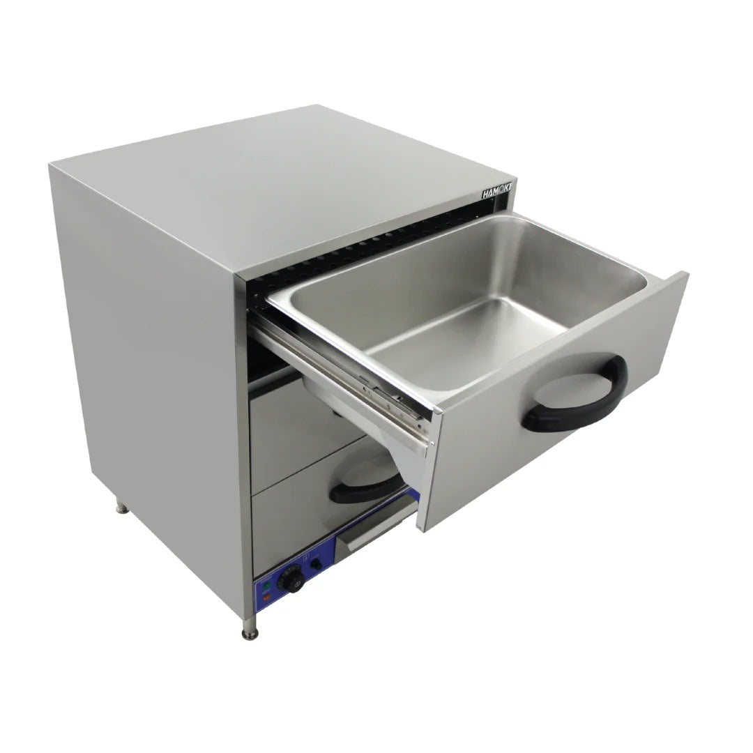 Food Warmer Drawer with 3 Drawers (Wet Heat)