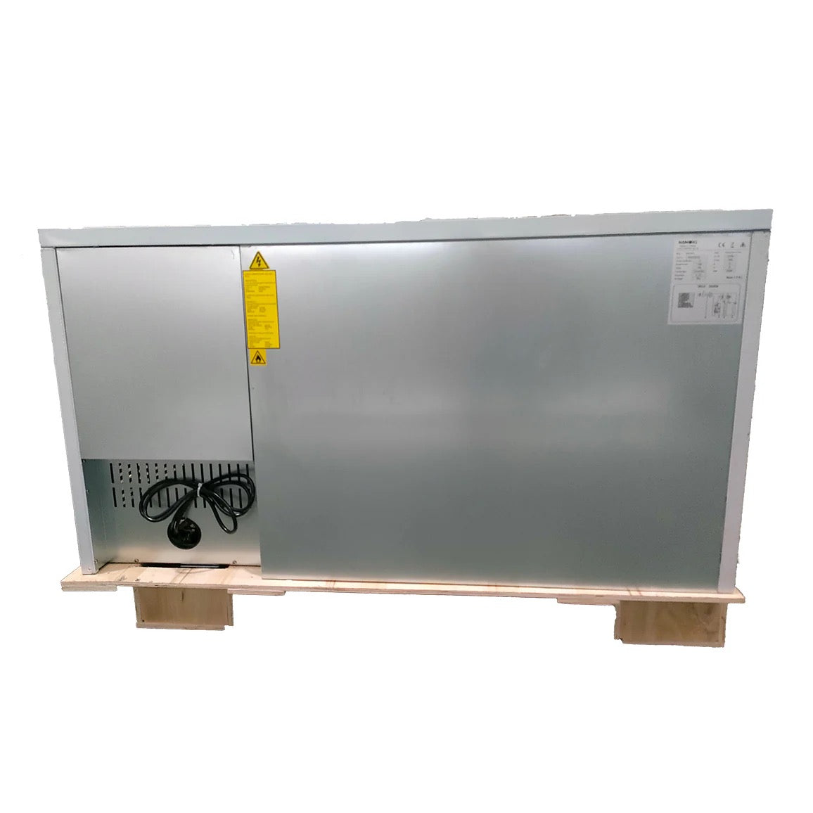 3 Door Refrigerated Counter with Backsplash - 346L