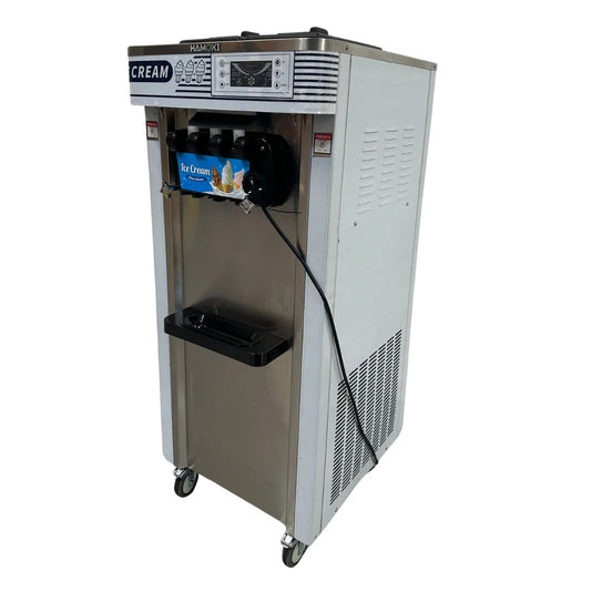 Ice Cream Machine with Air Pump & Precooling System - 20 L