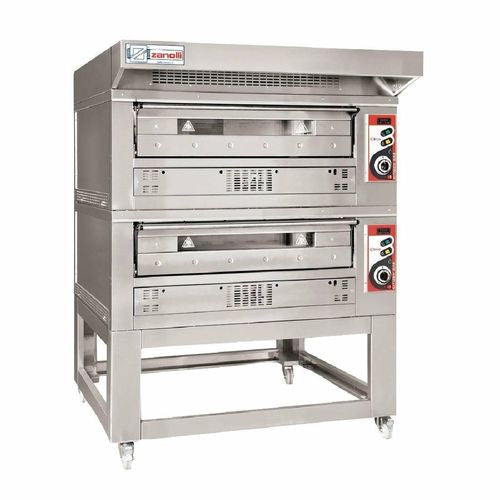 6 Single Deck Pizza oven and Hood