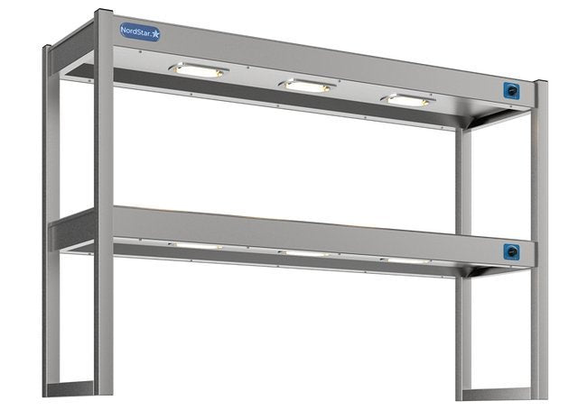 Double Tier Heated Gantry with Dimmer