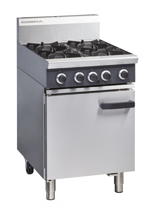 Four Burner Gas Range Static Oven