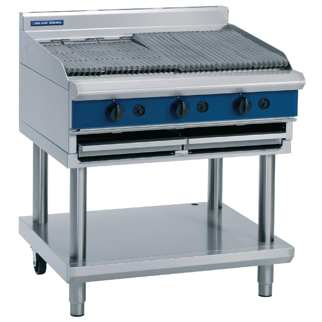 Natural Gas Char on Stand