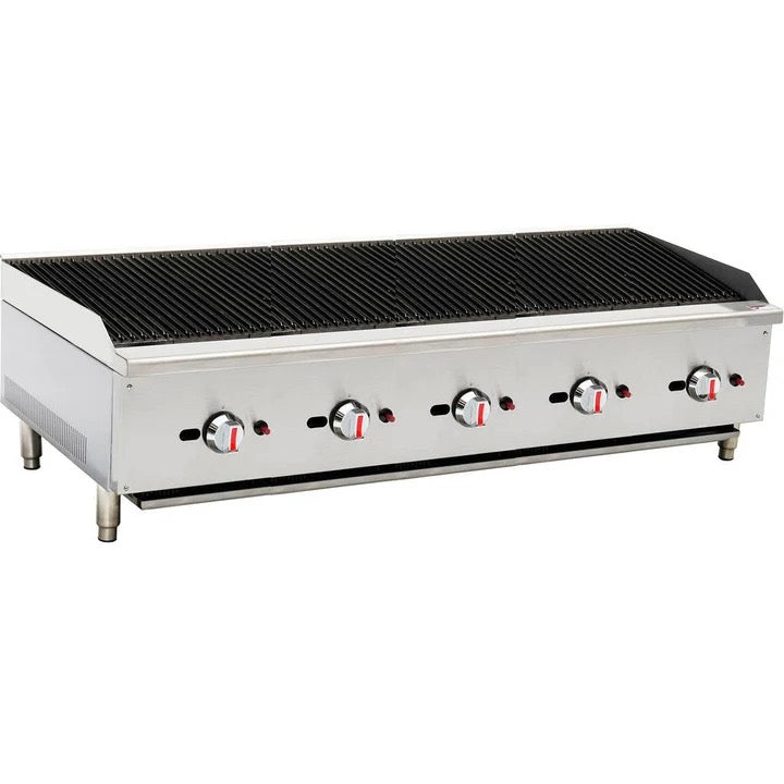 Gas Countertop Charbroiler - 5 Control