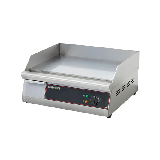 Electric Countertop Chrome Plated Griddle- Flat 55cm