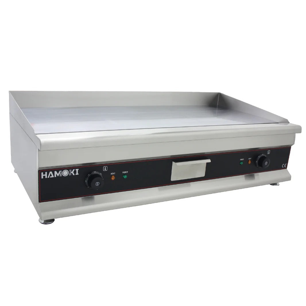 Electric Countertop Chrome Plated Griddle - Flat 100cm