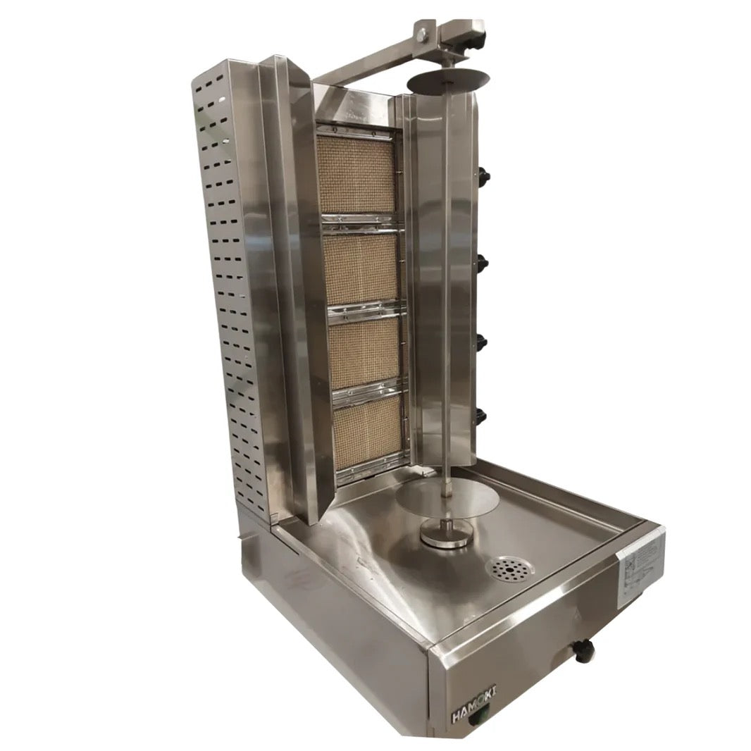 Gas Doner Kebab Machine - 4 Burner