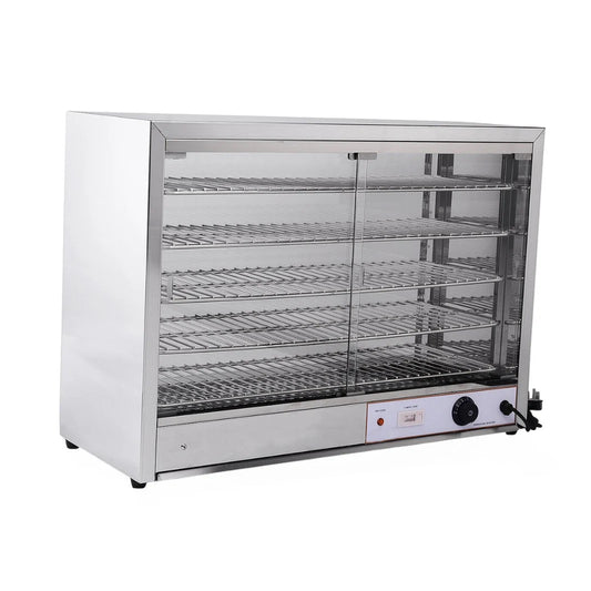 Pie Cabinet and Warmer with 5 Shelves
