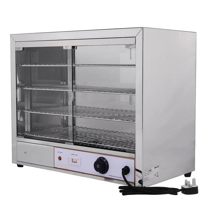 Pie Cabinet and Warmer - 4 Shelves