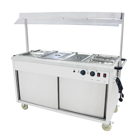 Food Warmer Cart with Light