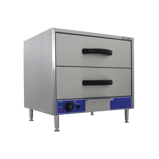 Food Warmer Drawer with 2 Drawers (Wet Heat)