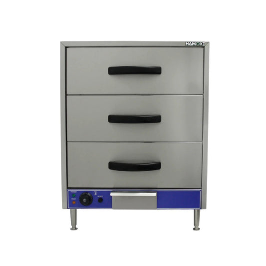 Food Warmer Drawer with 3 Drawers (Wet Heat)