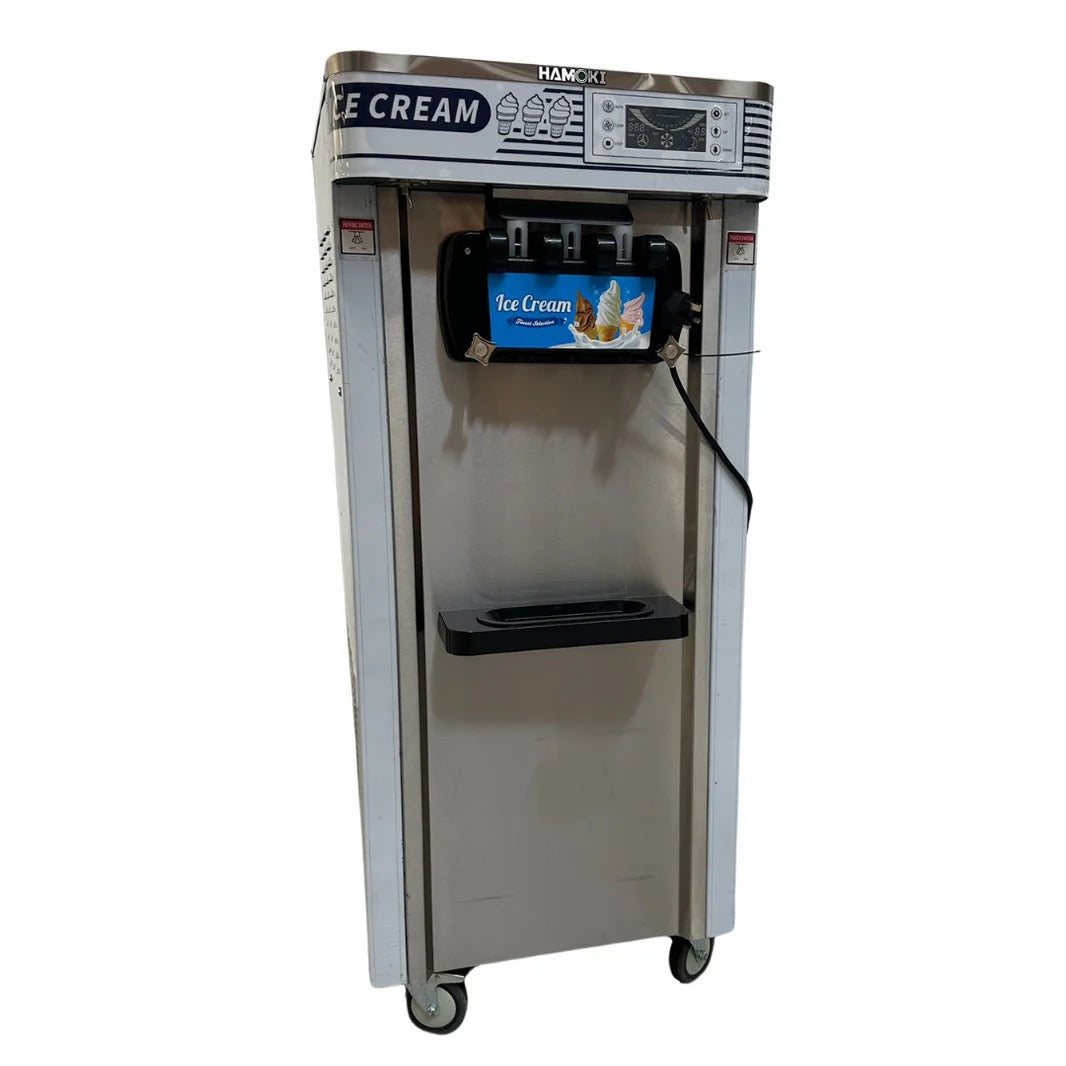 Ice Cream Machine with Air Pump & Precooling System - 20 L