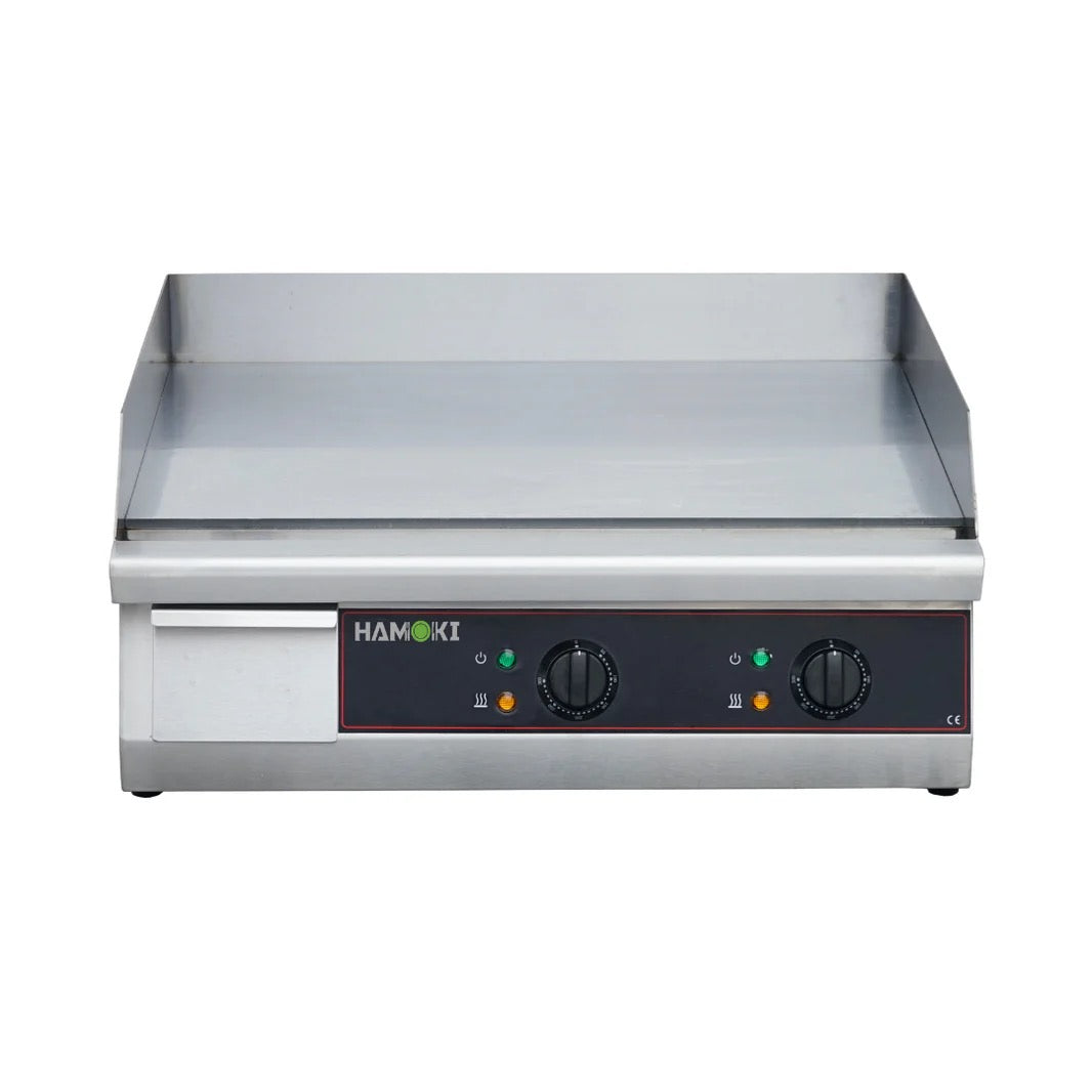 Electric Countertop Chrome Plated Griddle - Flat 61cm